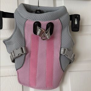 BNWOT never used  Pink and Gray Dog Harness